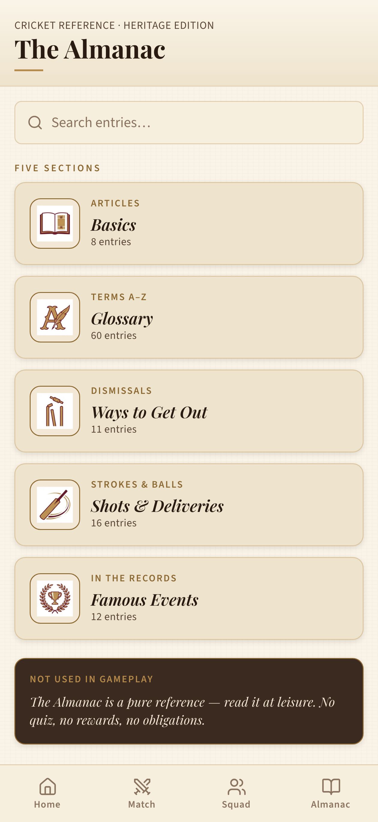 The Almanac